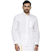 
              Ramraj Minister White Shirt
            