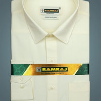 Ramraj Vivaham Cream Shirt