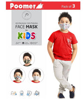 
              Poomer Children's Mask - 3 Pcs Pack
            