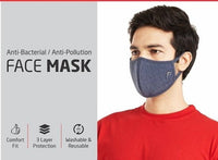 
              Poomer Mens Mask- 3 Pcs Pack
            