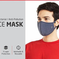 Poomer Mens Mask- 3 Pcs Pack