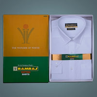 Ramraj RR Image White Shirt
