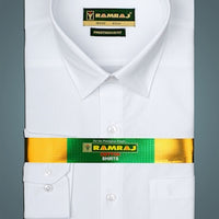 Ramraj RR Image White Shirt