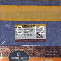 Minister White Colour Dhotis - Single
