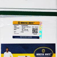 Minister White Dhotis- Single Layer